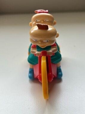 1998 Burger King Rugrats Phil and Lil pull-back racer